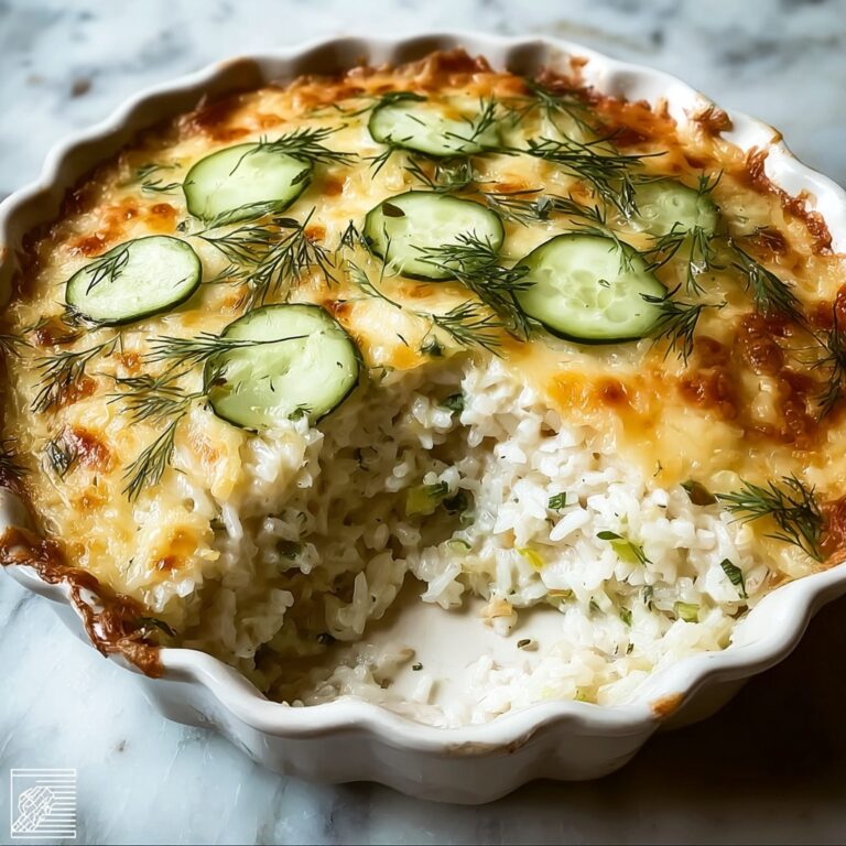Chicken Tzatziki Rice Bake Recipe