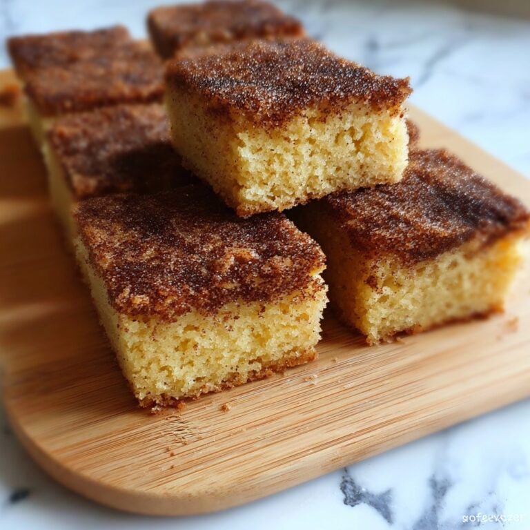 Christmas Snickerdoodle Bars Recipe