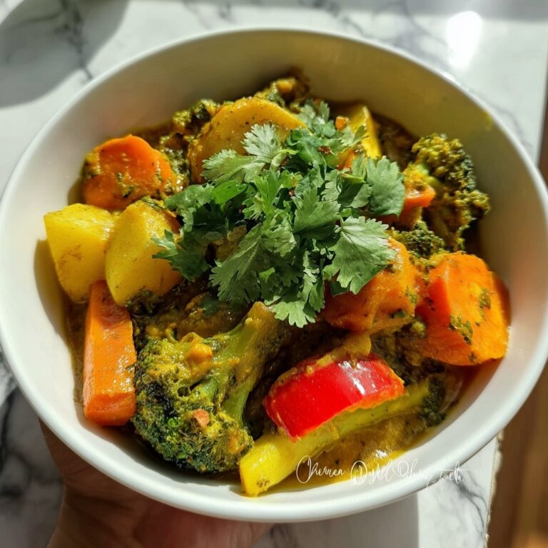 Vegetable Curry with Coconut Milk and Pineapple Recipe