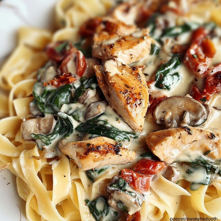 Creamy Tuscan Chicken Pasta Recipe