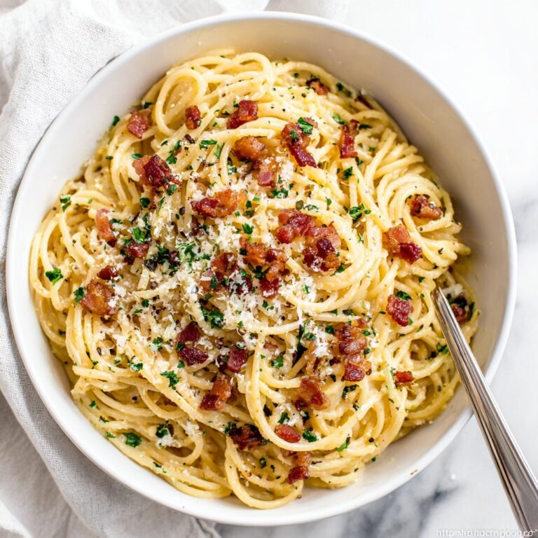 Classic Spaghetti Carbonara Recipe