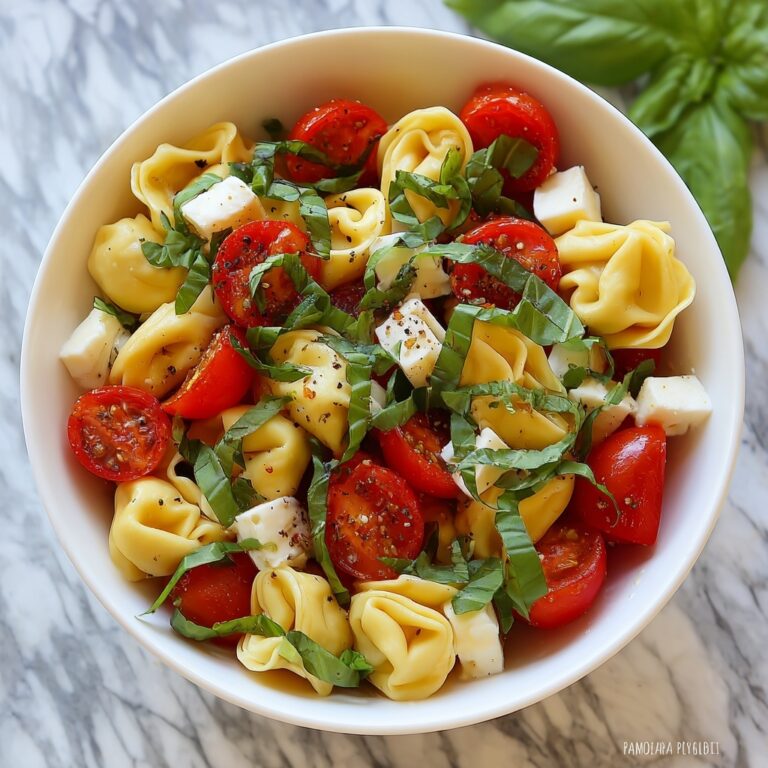 Tortellini Caprese Salad Recipe