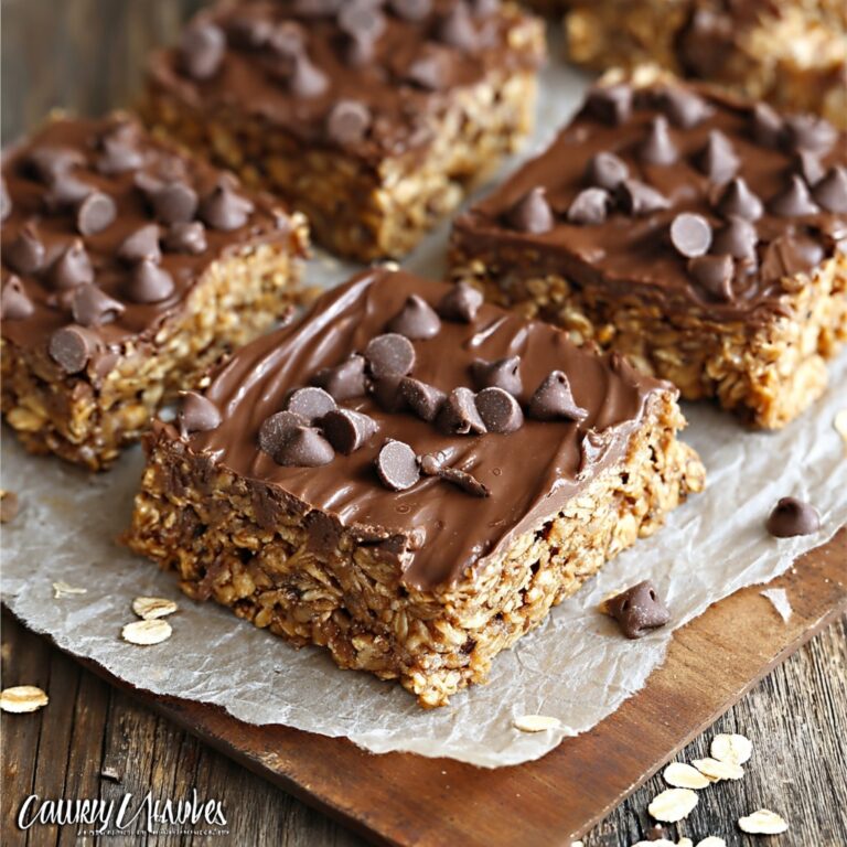 No-Bake Chocolate Oatmeal Cookie Bars Recipe