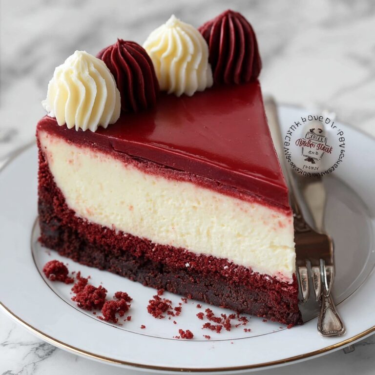 Homemade Red Velvet Cheesecake Recipe